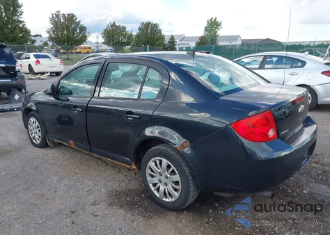 2010 Chevrolet Cobalt Ls из США, поврежденный, VIN 1G1AB5F59A7114028